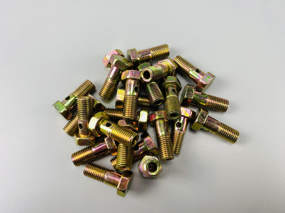 Болт-штуцер M 8 × 1 × 33 2 отвори  універсальний Мукачево - фото 9