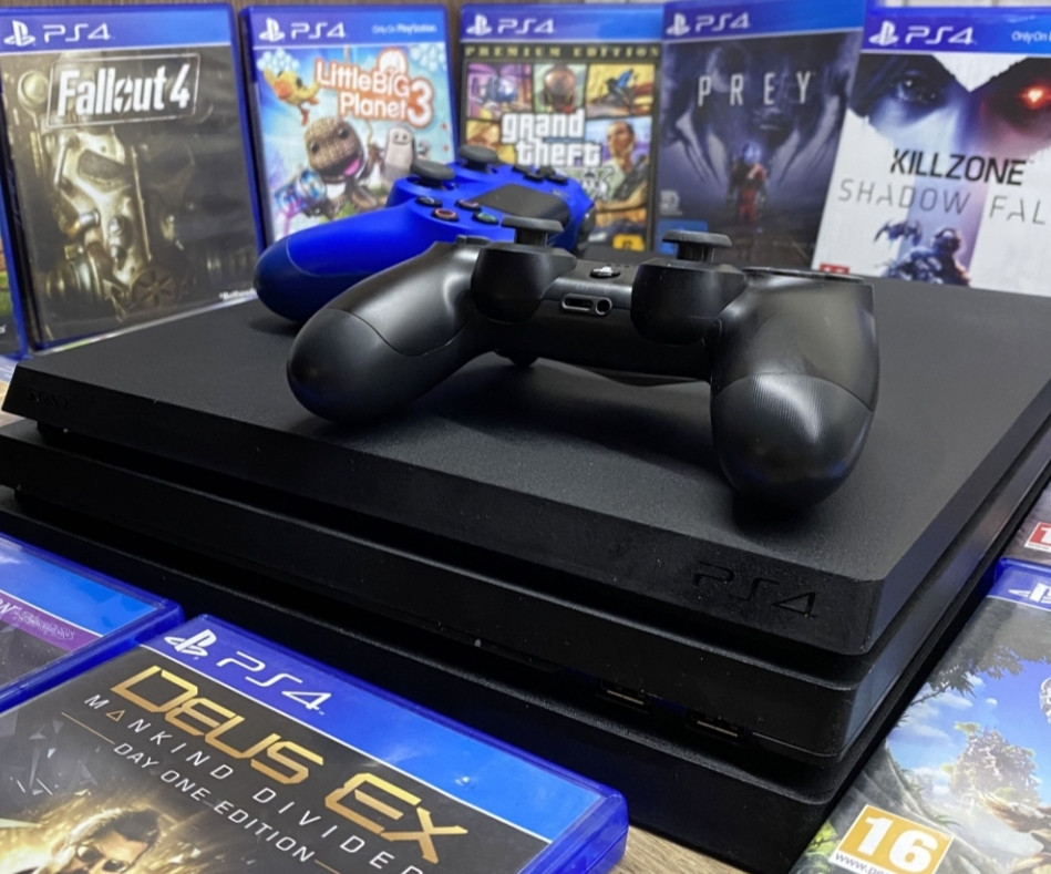 Приставка Playstation 4 PRO ps4 на 1000гб Киев - изображение 2