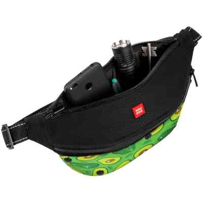 Поясная сумка-бананка для собак WAUDOG Textile "Авокадо" 33х17х10 см (5697) Винница