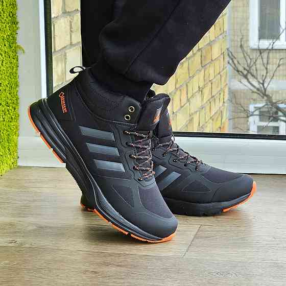 Зимние Кроссовки Adidas Terrex GORE-TEX с МЕХОМ Черные Мужские Адидас Гортекс (размеры: 41,42,43,44,45,46) - 4 Днепр