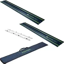 Festool 2x FS 1400/2 BL szyna prowadząca 1400 mm niebieska ( 578246 ) 100Y Anniversary Edition + złącze FSV/2 Сумка FS-BAG Київ