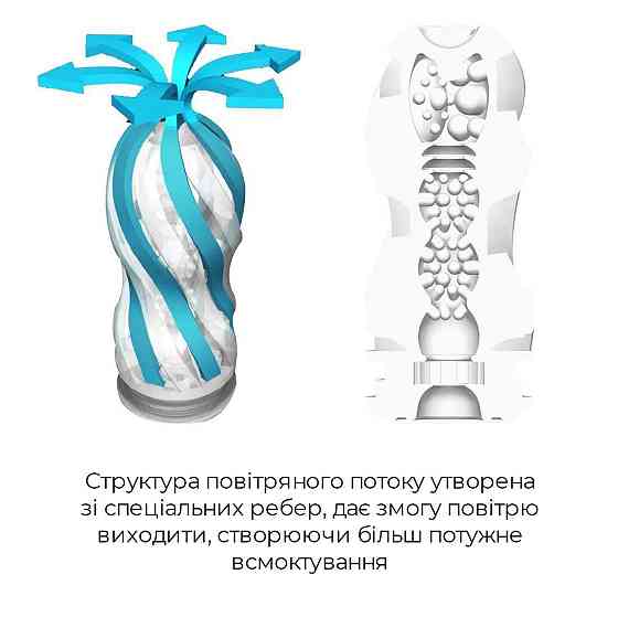 Мастурбатор Tenga Air-Tech Ultra Size, вища аеростимуляція та всмоктувальний ефект Sex Aura Київ