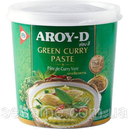 Паста карри зелёная Aroy-D 400г Харьков - изображение 1