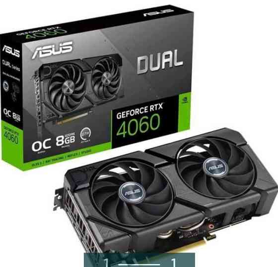 Відеокарта: ASUS RTX 4060 Dual OC Edition 8Gb. ( DUAL -RTX 4060 - O8G) Київ