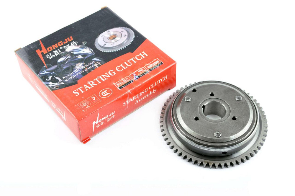 Маховик (обгінна муфта) скутер 4 Т Китай 125/150 Мукачево - фото 1