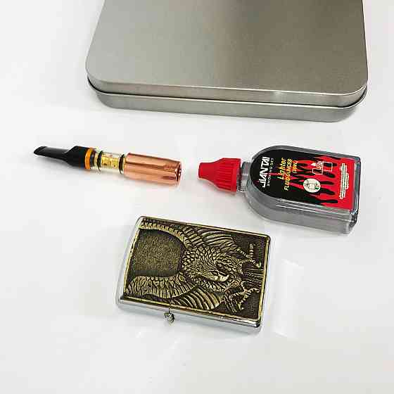 Зажигалка в подарок N9, Зажигалка на день рождения Оригинальная бензиновая HX-36 Львов