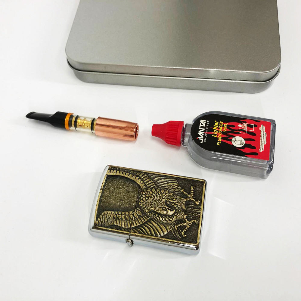 Зажигалка в подарок N9, Зажигалка на день рождения Оригинальная бензиновая HX-36 Львов - изображение 1