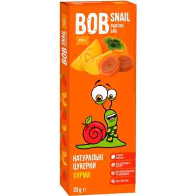 Цукерка Bob Snail Равлик Боб Хурма Шарон, 30 г (4820219341550) Вінниця