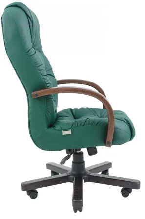 Офісне Крісло Керівника Richman Richard Fly 2226 Wood М1 Tilt Зелений Київ