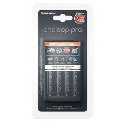Зарядное устройство для аккумуляторов Panasonic Smart-Quick Charger+Eneloop Pro +4*AA 2500 mAh NI-MH (K-KJ55HCD40E) Винница