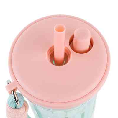 Пляшка для води Kite 650 мл, рожево-зелений (K25-1219-1) Вінниця