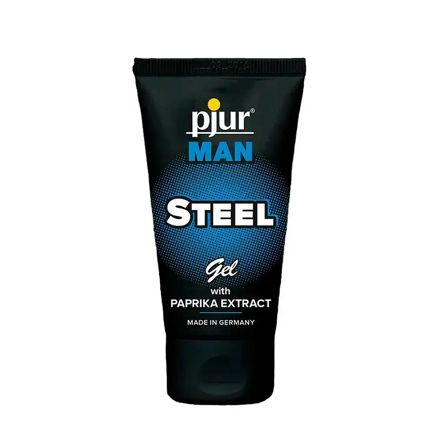 Гель для пеніса стимулювальний pjur MAN Steel Gel 50 ml з екстрактом паприки та ментолом Львів - фото 1