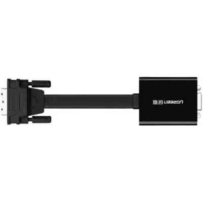 Переходник DVI 24+1 M to VGA F active black Ugreen (40259) Винница