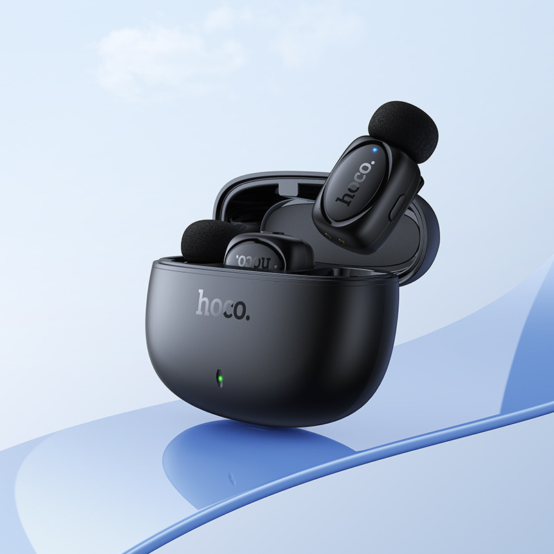 Бездротовий мікрофон HOCO L19 Graceful чорний Київ - фото 3