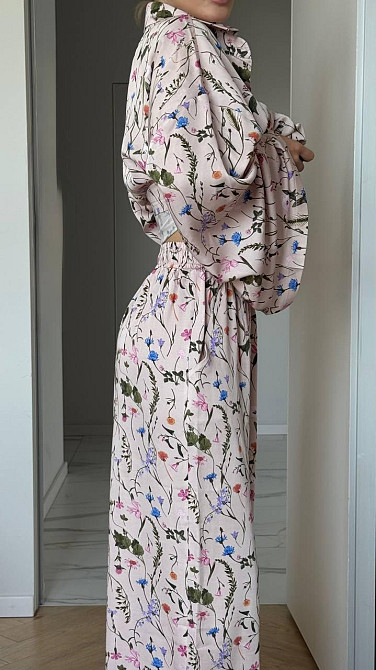 Женский костюм в пижамном стиле S-M Харьков - изображение 3