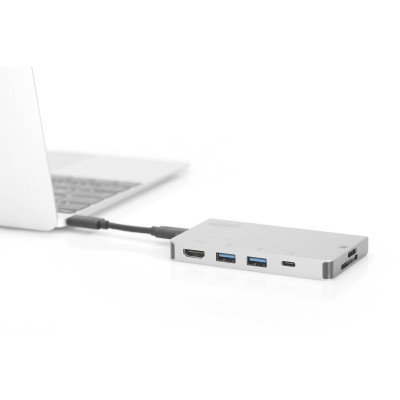 Порт-репликатор Digitus Travel USB-C, 6 Port (DA-70867) Винница - изображение 7