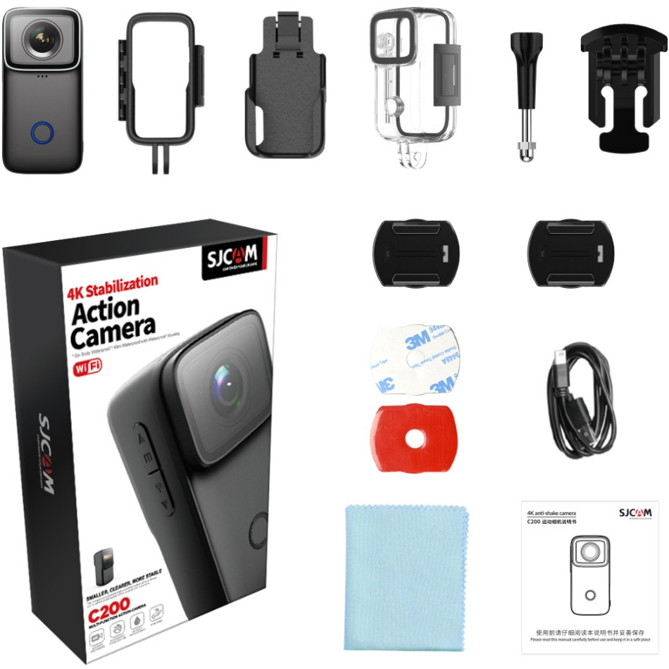Екшн-камера SJCAM C200 Винница - изображение 5
