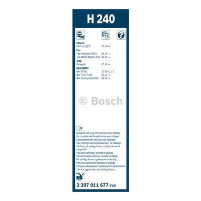 Щетка стеклоочистителя Bosch 3 397 011 677 Винница - изображение 3