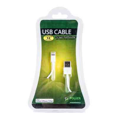 Дата кабель USB 2.0 AM to Lightning 1.0m PowerPlant (DV00DV4042) Вінниця