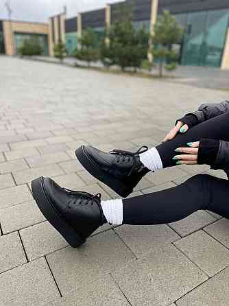 Черевики жіночі SEE SEVEN чорні натуральна шкіра з утепленням 37р.38р.39р. (5308) Коломыя