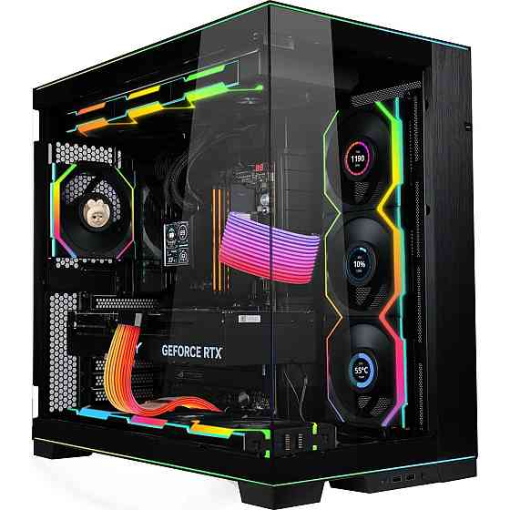 Вентилятор Lian Li Uni Fan SL Wireless LCD Reverse 120-1 Black (G99.12RSLLCD1W1B.00) ( 19673 ) Харків
