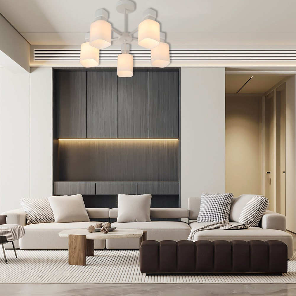 Накладний світильник Ardero BL1150 OLIVIA під лампу білий Харків - фото 3