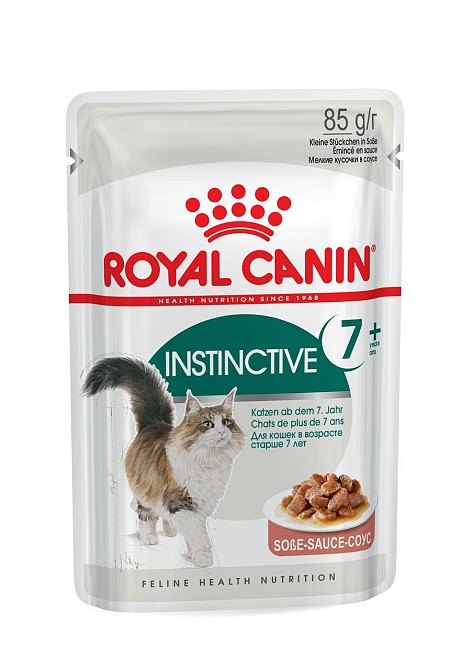 Вологий корм для дорослих котів ROYAL CANIN INSTINCTIVE 7+ (віком від 7 років) 0.085 кг Київ - фото 1