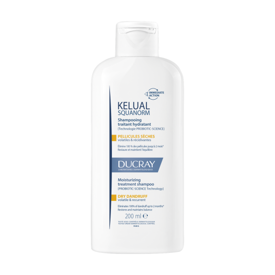 Дюкре Келюаль Скванорм шампунь проти сухої лупи Ducray Kelual Squanorm Shampooing 200 мл new Дніпро