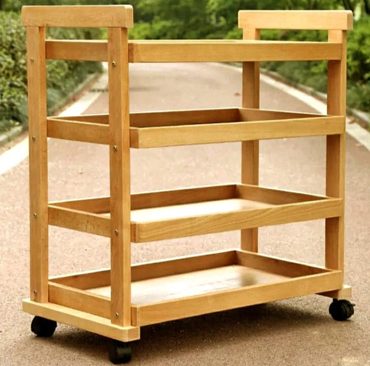 Етажерка на колесах "Джанкшен" сієна Миколаїв - фото 1