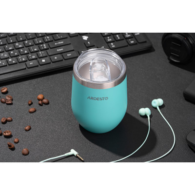 Термокружка Ardesto Compact Mug 350 мл Blue (AR2635MMS) Винница - изображение 5