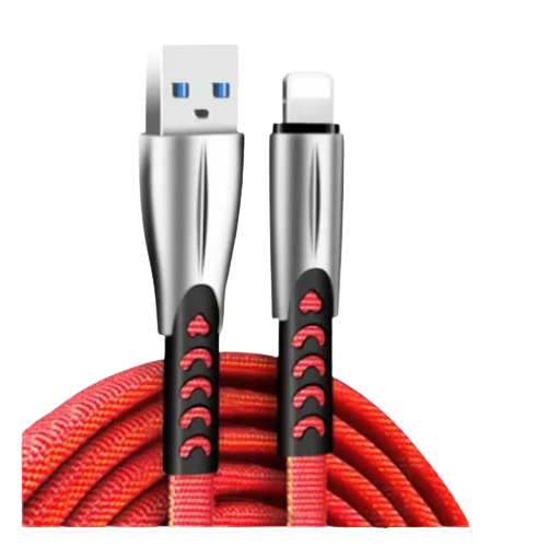 Кабель USB Lightning ColorWay CW-CBUL010-RD 2,4A 1м червоний Житомир