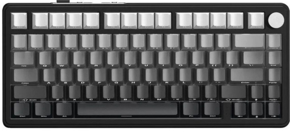 Механическая клавиатура Attack Shark X85 (Чёрно-белый градиент) Харьков - изображение 8