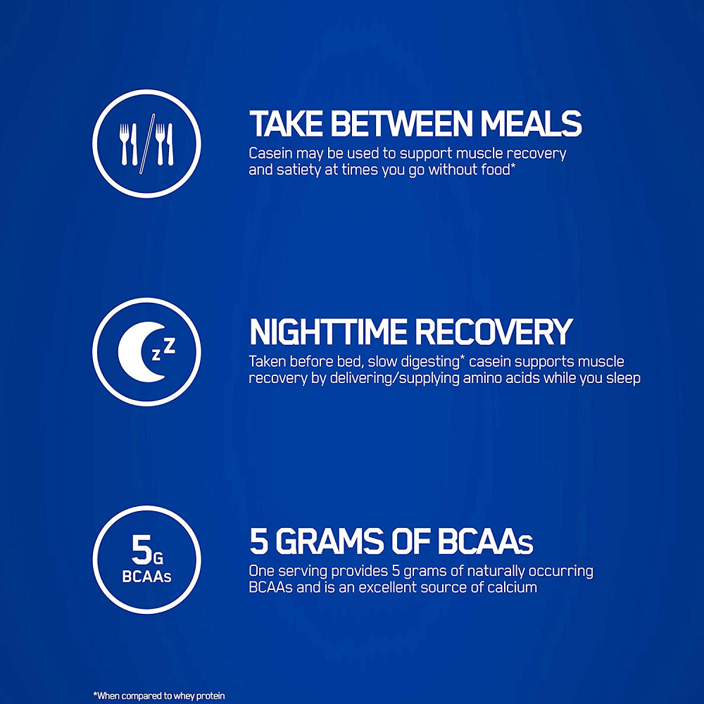 Казеїн Gold Standard 100% Casein 909 g Chocolate Supreme Луцьк - фото 3