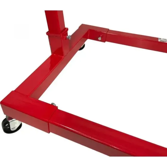 Монтажна рама для двигуна VERKE з вантажопідйомністю до 680 кг з поворотом для збирання двигунів посилений на колесах Львів