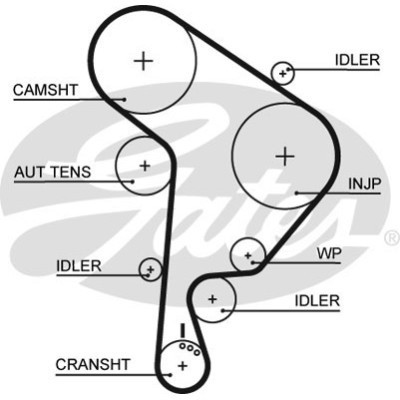 Ремень ГРМ Gates 5559XS Винница - изображение 1