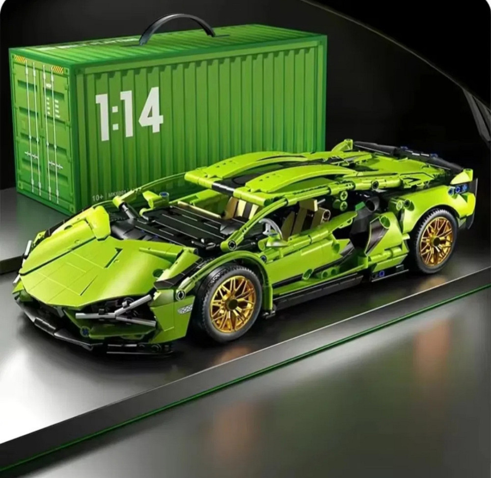 Конструктор Technic Lamborghini Sian FK937, 1280 деталей, масштаб 1:14 — спортивна машина Ламборджині FKP 37 Київ - фото 1