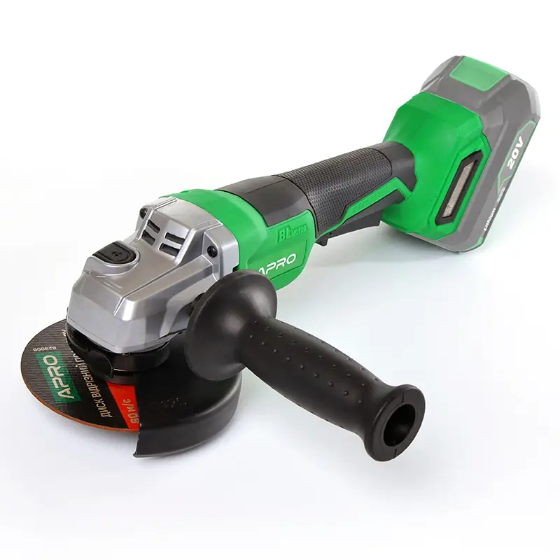 Шліфмашина кутова APRO акумуляторна 895100 20B 125мм без АКБ і ЗП Коломия - фото 4