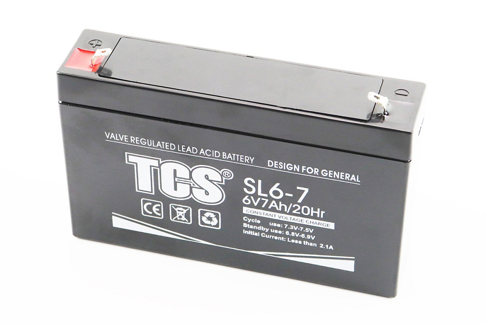 Акумулятор 6V7Ah SL6-7 кислотний (L150*W35*H95mm) для ДБЖ, іграшок та ін. Київ - фото 1