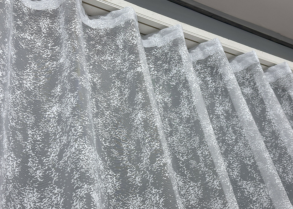 Тюль VR-Textil 1552т Cale Жакард мармур Білий 300х270 см (42-0466) Київ - фото 7