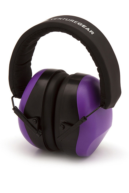 Навушники протишумні захисні Venture Gear VGPM8065C (захист слуху SNR 26 дБ, беруші в комплеті), фіолетові Запоріжжя - фото 1