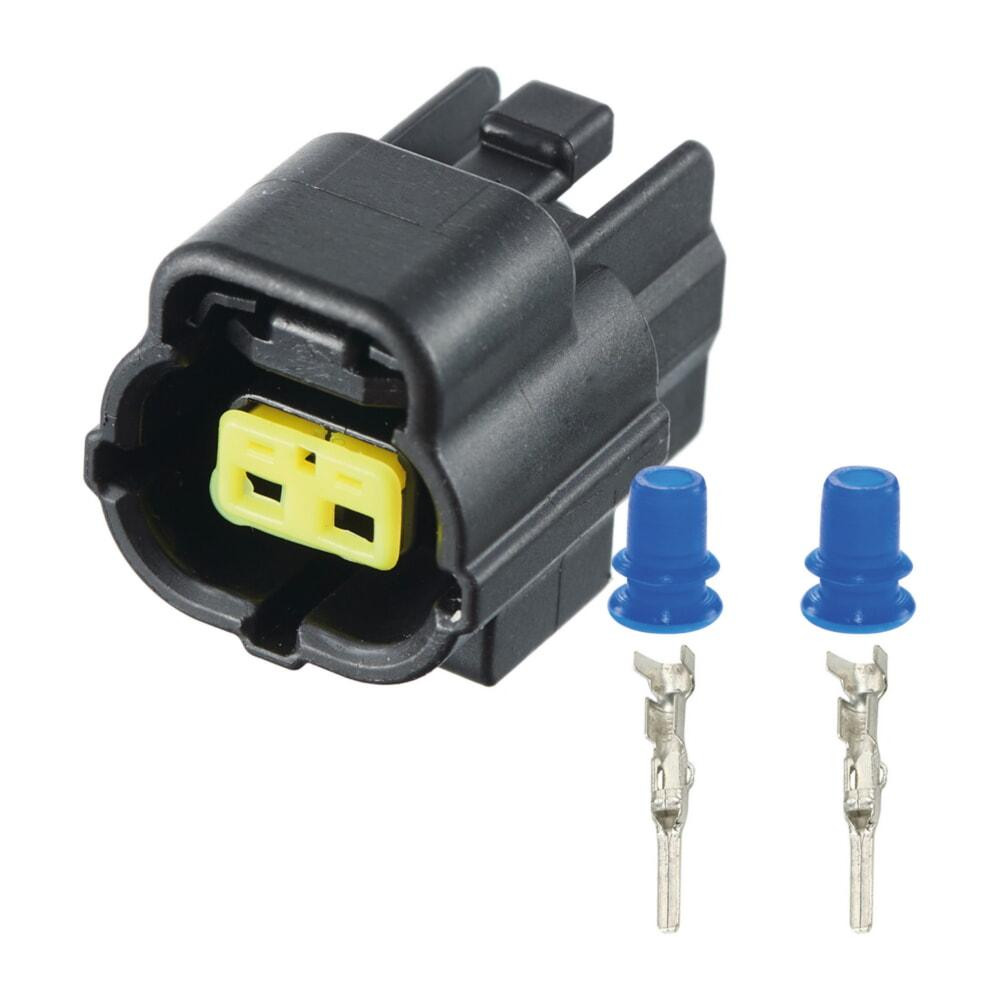 Роз'єм конектор 2-кон., Протитуманні Фари, Датчик Температури Масла, Датчик Температури, 174352-2, Buick, Cadillac Київ - фото 1