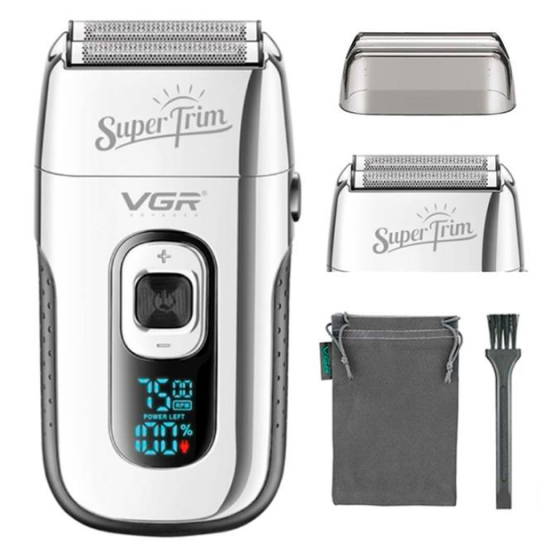 Електробритва шейвер VGR V-332 USB 5 Вт Сріблястий Вінниця