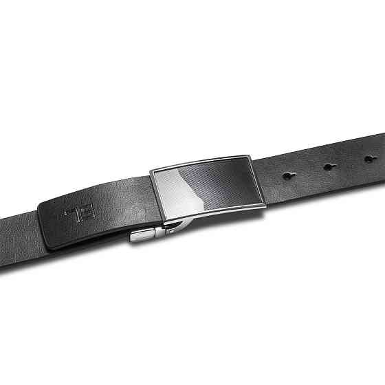 Ремень мужской кожаный Semi Line Black/Blue (P8234-0 M) Вінниця