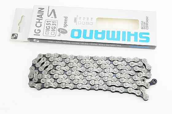 Ланцюг приводний 1/2х3/32х116L 7/8 швидкостей, сіро-чорний IG 51, НЕ оригінал Київ