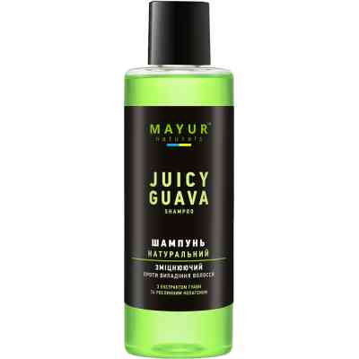 Шампунь Mayur Гуаява зміцнювальний для нормального волосся 200 мл (4820230950021) Вінниця