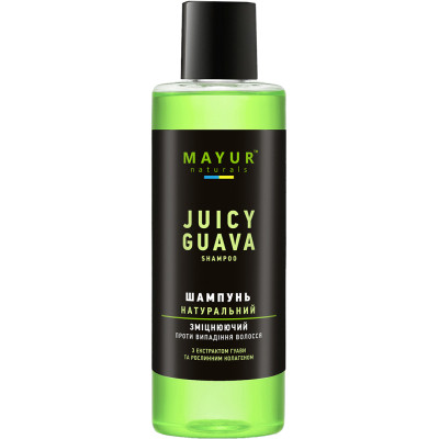 Шампунь Mayur Гуаява зміцнювальний для нормального волосся 200 мл (4820230950021) Вінниця - фото 1