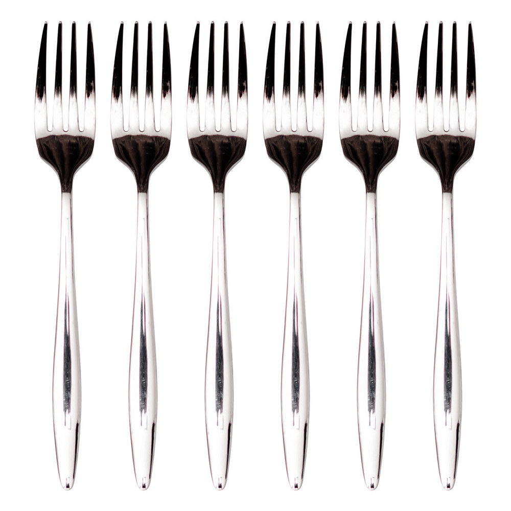 Набор десертных вилок 6 предметов 14 (см) Серебро HP-8-30 Киев - изображение 2