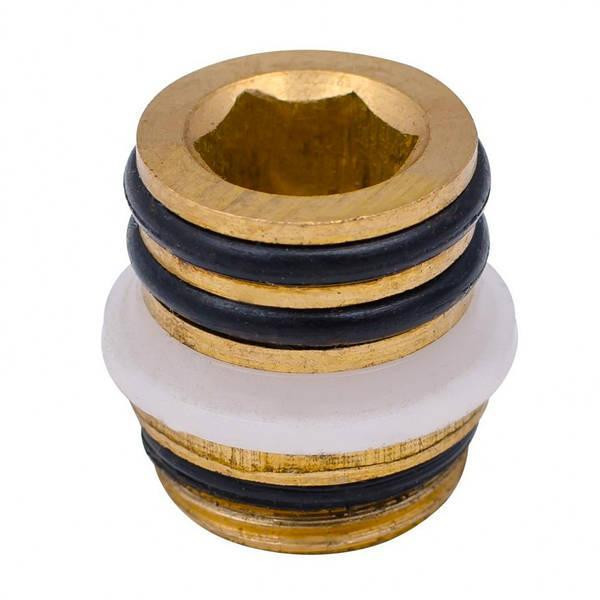 Футорка з гайкою для вилива (гусака) змішувача (діаметр гайки 3/4) Харків - фото 1