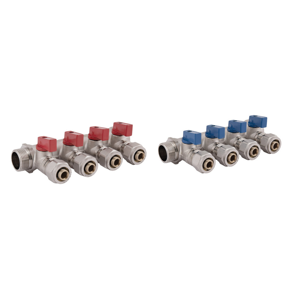 Колектор Thermo Alliance Standart 3/4" 4 виходи SD231W4 Київ - фото 1