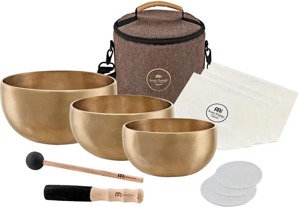 Ударна установка  Misy tybetańskie Meinl Sonic Energy 3-piece Yoga Nidra Singing Bowl Set SB-Y1 Київ - фото 1